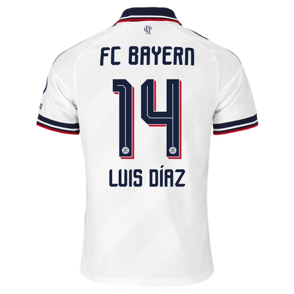 Luis Díaz 14 Nogometni dresi poceni FC Bayern München Gostujoči 2026-27