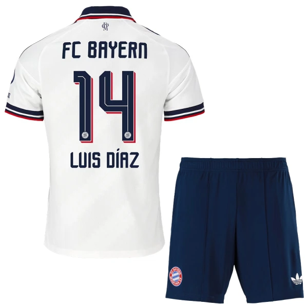 Luis Díaz #14 Otroški dresi kompleti FC Bayern München Gostujoči 2026-27