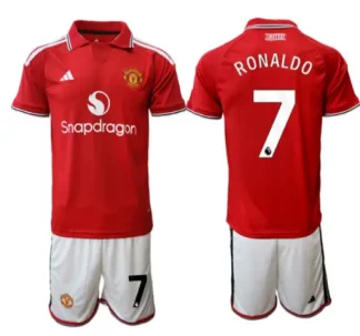 Manchester United Moški Nogometni Dres 2026/27 – Cristiano Ronaldo #7 Domači Komplet