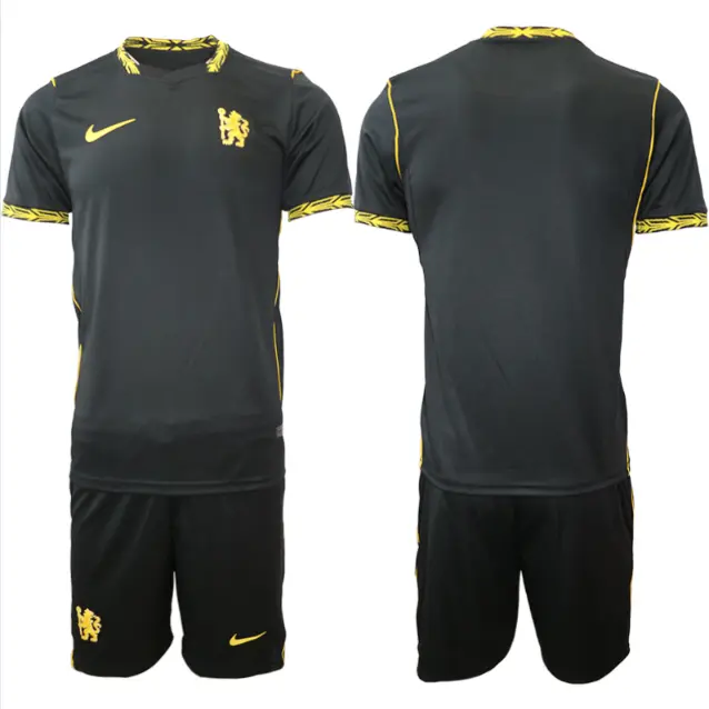Moški Nogometni Dres kompleti Chelsea 26/27 – črna Gostujoči Majica