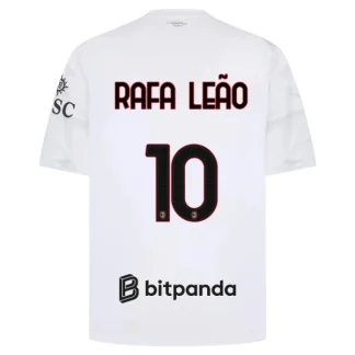 Moški nogometni dresi Rafael Leao #10 AC Milan Gostujoči 2026-27