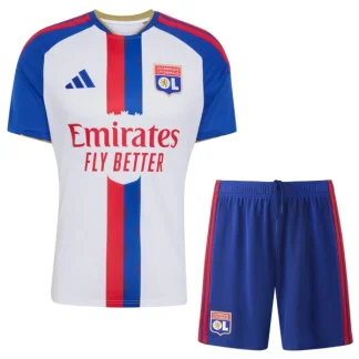Olympique Lyonnais Domači 2026/27 Otroški nogometni dres z lastnim tiskom