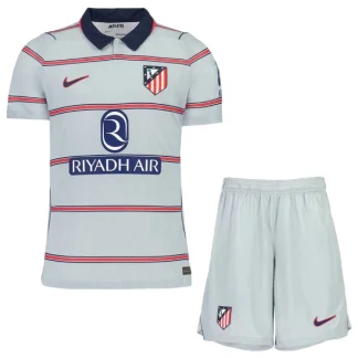 Otroški dresi kompleti Atletico Madrid Tretji 2026-27 bela rdeča