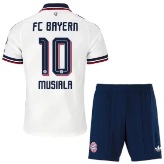 Otroški dresi kompleti Jamal Musiala #10 FC Bayern München Gostujoči 2026-27