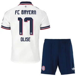 Otroški dresi kompleti Michael Olise #17 FC Bayern München 2026-27 Gostujoči