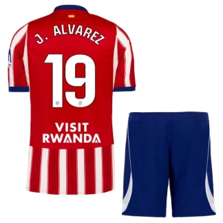 Otroški dresi kompleti tisk J. Alvarez 19 Atlético Madrid Domači 2026/27