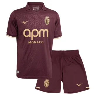 Otroški dresi za nogomet kompleti AS Monaco Gostujoči 2026-27