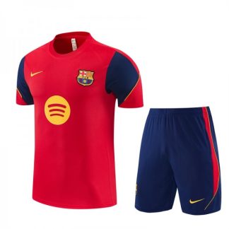 Otroški dresi Za Trening Barcelona 2026/27 rdeča in moder