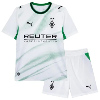 Otroški Nogometni dresi kompleti bela Borussia Monchengladbach Domači 2026-27