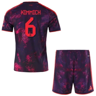 Otroški Nogometni dresi kompleti Joshua Kimmich #6 Bayern Munich Tretji 2026-27