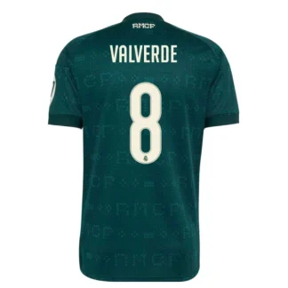Poceni Nogometni dresi Real Madrid Federico Valverde #8 Gostujoči 2026-27