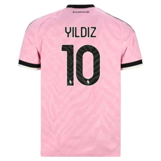 Roza Nogometni dresi Juventus Kenan Yildiz #10 Gostujoči 2026-27