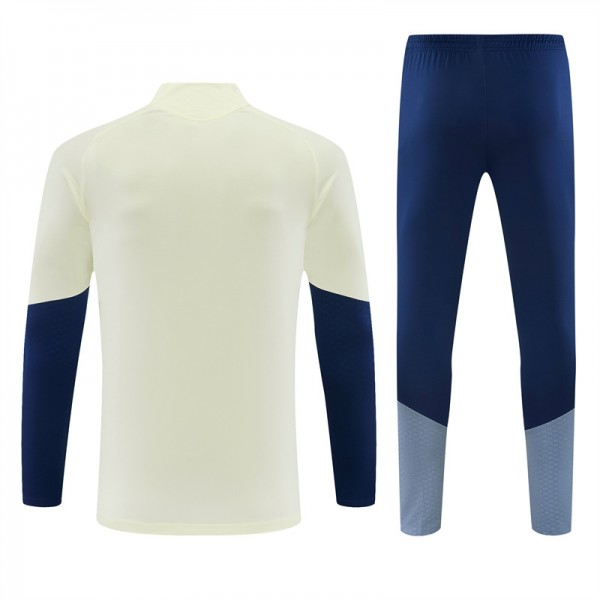 Rumena FC Bayern München 2026/27 Otroški Nogometni dresi Za Trening 1/4 Zip-1