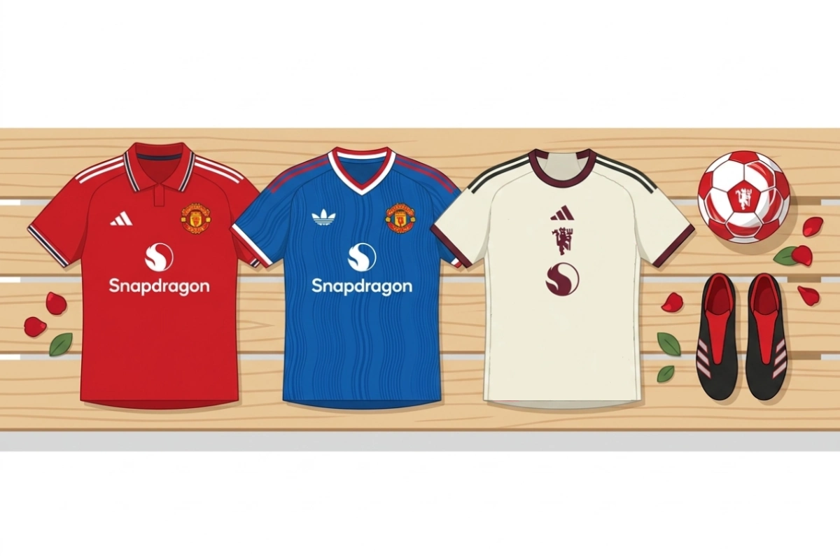 Trio identitet: Kolekcija dresi Manchester United za sezono 2026/27