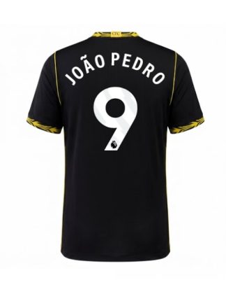 Moški Nogometni dresi črna Chelsea Joao Pedro #9 Gostujoči 2026-27 Kratek rokav