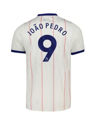 Moški Nogometni dresi Chelsea belo Joao Pedro #9 Tretji 2026-27 Kratek rokav