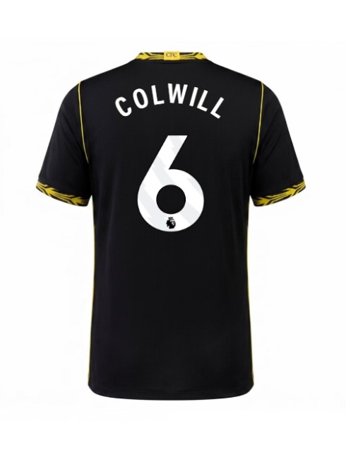 Moški Nogometni dresi Chelsea Levi Colwill #6 Gostujoči 2026-27 črna