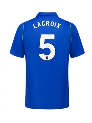 Moški Nogometni dresi moder Chelsea Maxence Lacroix #5 Domači 2026-27 Kratek rokav