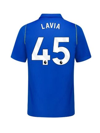 Moški Nogometni dresi moder Chelsea Romeo Lavia #45 Domači 2026-27 Kratek rokav
