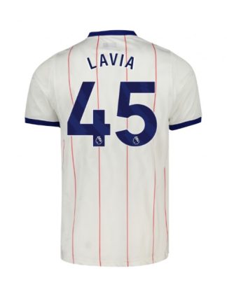 Moški Nogometni dresi belo Chelsea Romeo Lavia #45 Tretji 2026-27 Kratek rokav