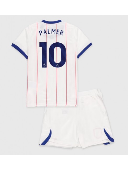 Otroški kompleti nogometni dresi tisk Palmer 10 Chelsea Tretji 2026-27 belo