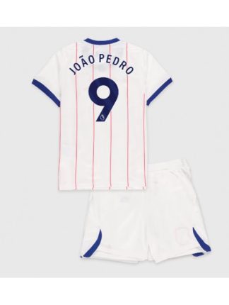 Otroški Nogometni dresi kompleti hvit Chelsea Joao Pedro #9 Tretji 2026-27