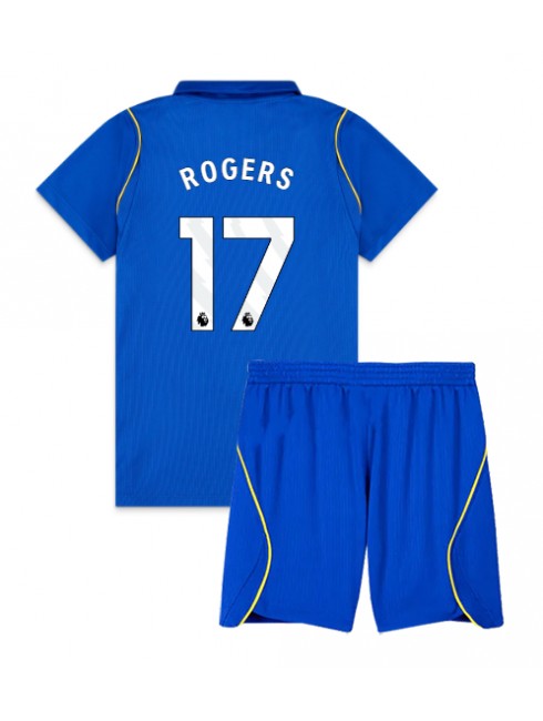 Moder Otroški Nogometni dresi kompleti Chelsea Morgan Rogers #17 Domači 2026-27