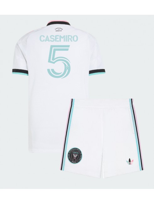 Otroški Nogometni dresi kompleti Inter Miami Casemiro #5 Tretji 2026-27