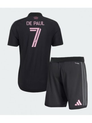 Otroški Nogometni dresi kompleti Inter Miami 2026-27 Rodrigo De Paul #7 Gostujoči