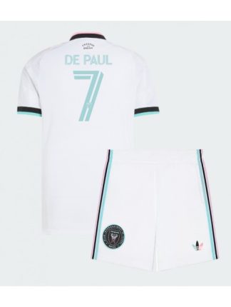 Otroški Nogometni dresi kompleti Inter Miami Rodrigo De Paul #7 Tretji 2026-27