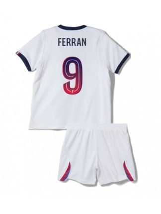 Otroški Nogometni dresi kompleti Paris Saint-Germain PSG Ferran Torres #9 Gostujoči 2026-27
