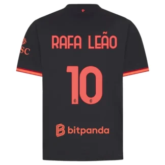 Moški nogometni dresi AC Milan Tretji 2026-27 Rafael Leao #10 Kratek Rokav