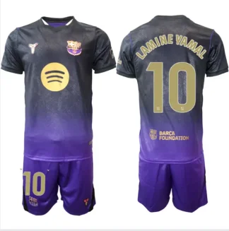 Moški Nogometni dresi kompleti Lamine Yamal #10 FC Barcelona 2026-27 Gostujoči