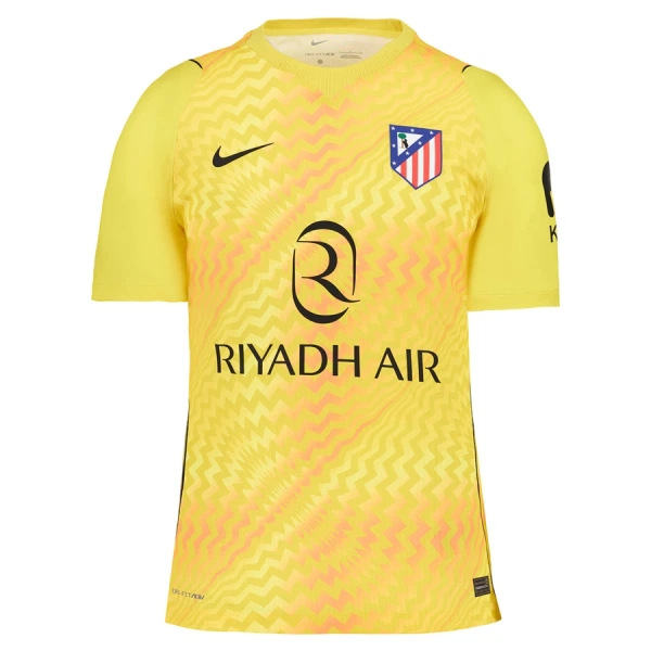 Moški Vratarski dres rumena Atletico Madrid 2026-27 Jan Oblak #13 Kratek Rokav