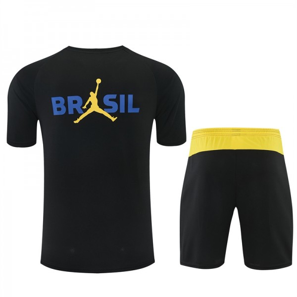 Nogometni dresi kompleti za otroke Za Trening Brazilija 2026/27 črna-1