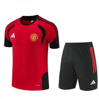 Otroški dresi kompleti Za Trening Manchester United 2026/27 Rdeča črna