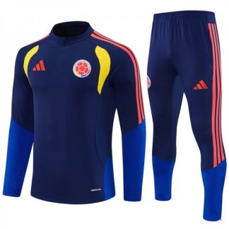 Otroški Kolumbija Nogometni dresi kompleti Za Trening 2026/27 1/4 Zip Dolgi Rokav