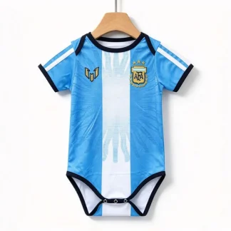 Otroški nogometni bodi Argentina 2026-2027 modra belo