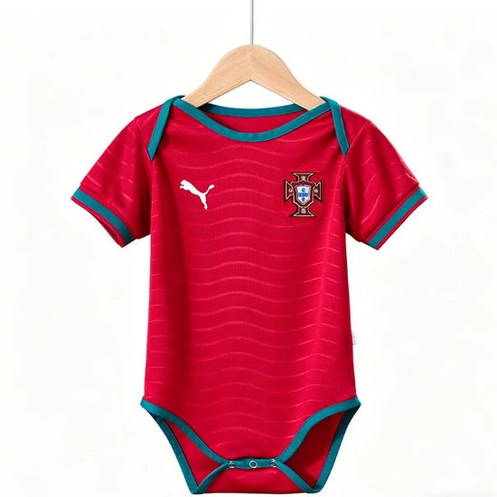 Otroški nogometni bodi Portugalska Domači 2026-2027 rdeča